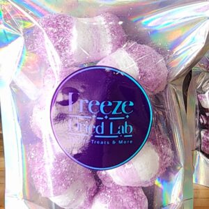 Freeze Dried Blackberry and Cream