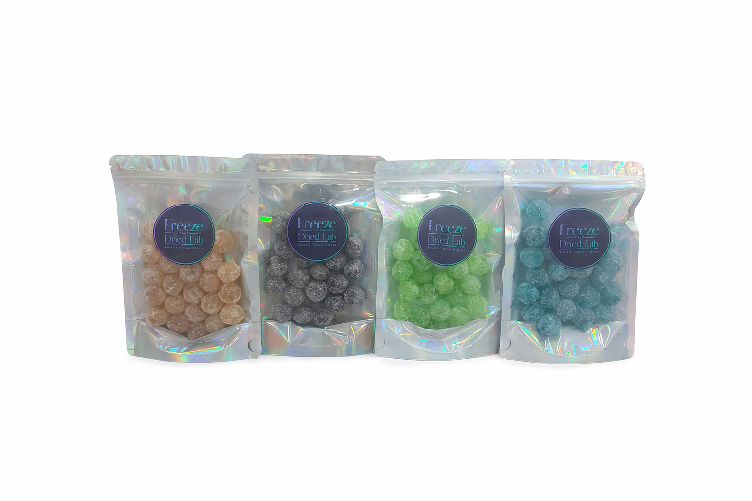 Mega Sour Lollies 4pk